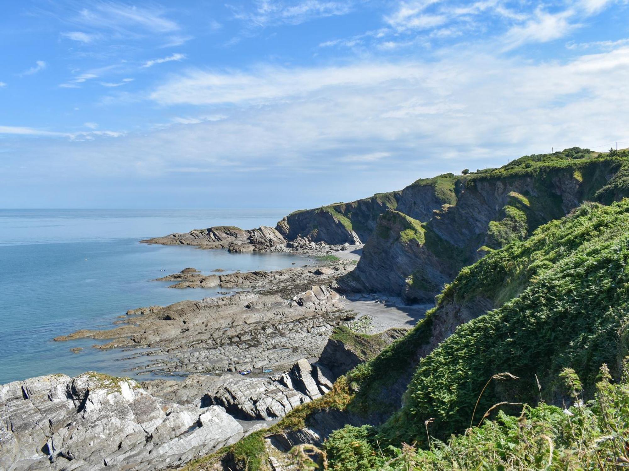 High Tide Villa Combe Martin Exteriör bild