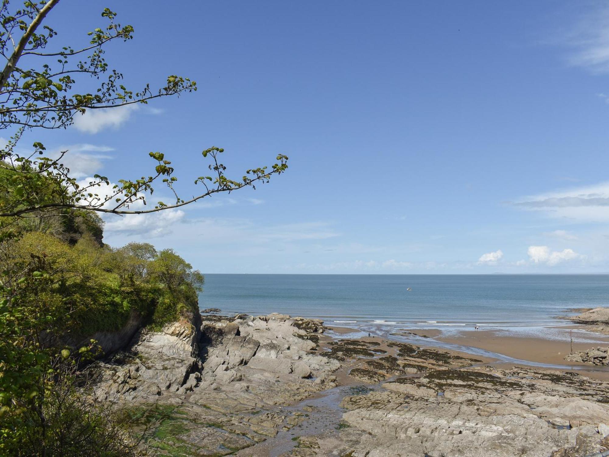 High Tide Villa Combe Martin Exteriör bild